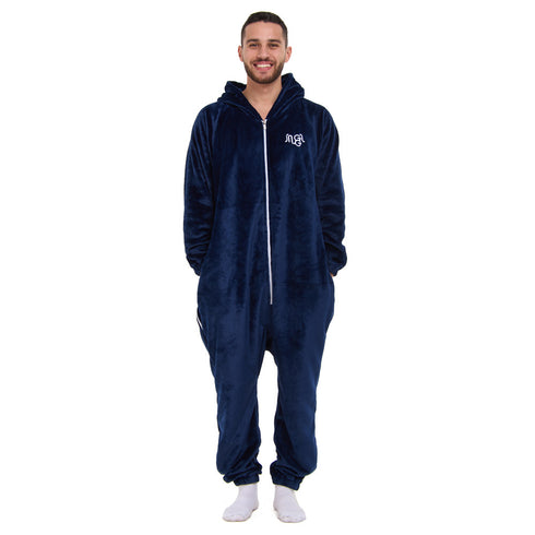 Snuggs Blanket Onesie Dark Blue